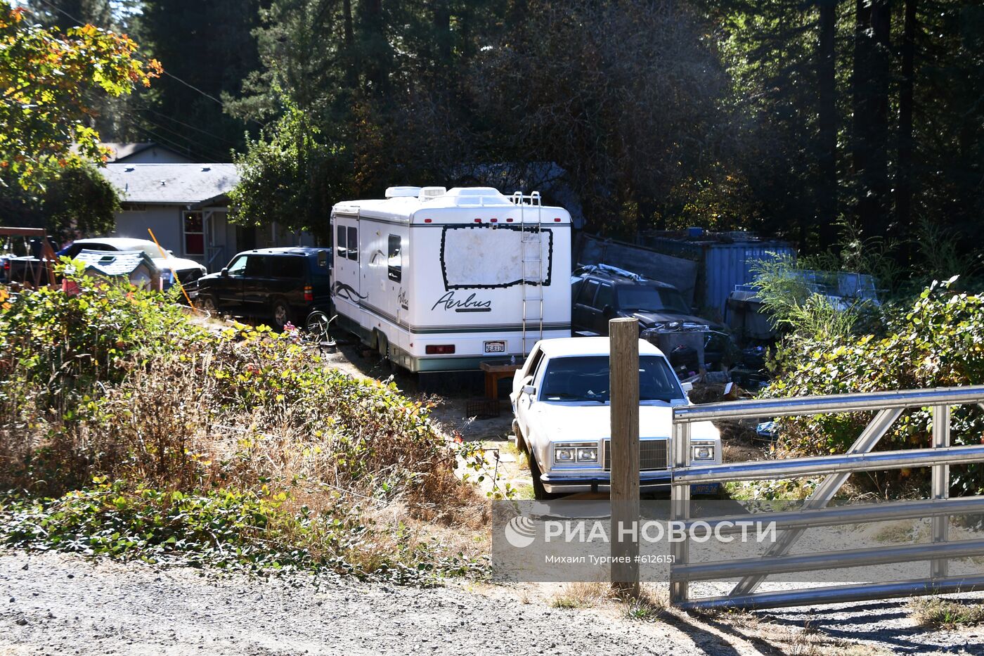 Резервация индейцев кашая Стюартс-пойнт в Калифорнии