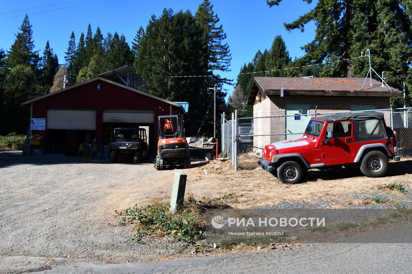 Резервация индейцев кашая Стюартс-пойнт в Калифорнии