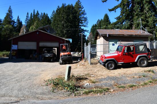 Резервация индейцев кашая Стюартс-пойнт в Калифорнии