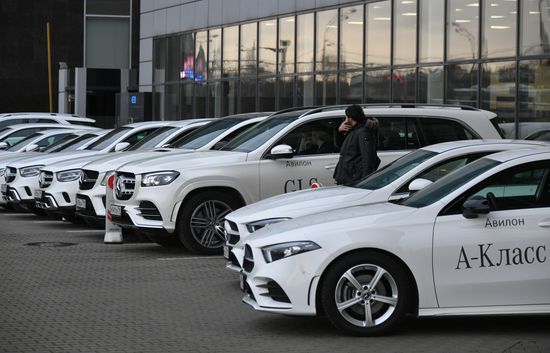 В России выросли цены на автомобили