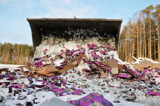 Утилизация снюсов в Свердловской области