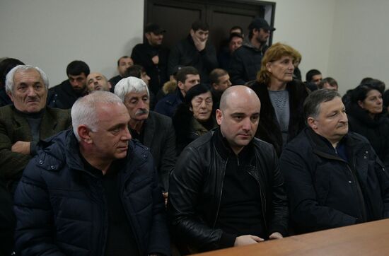 Акция протеста в Абхазии