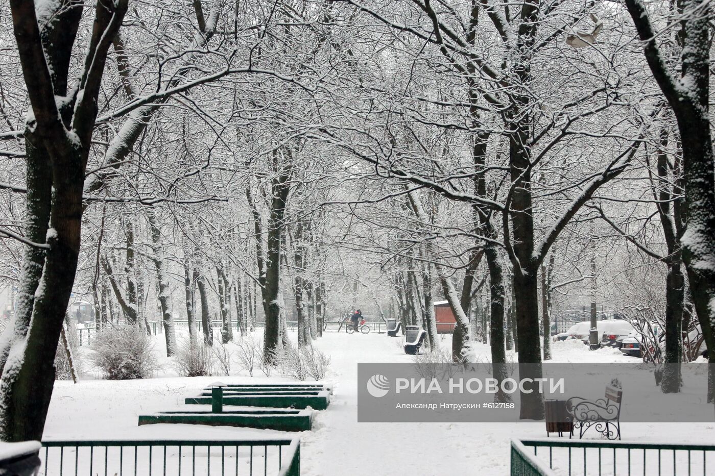 Снег в Москве