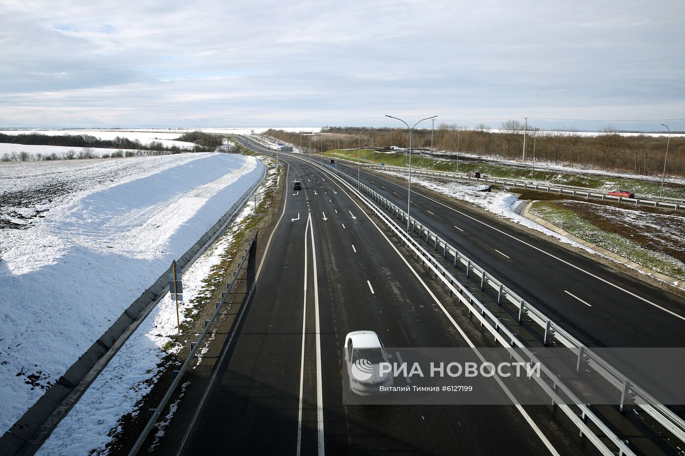 Реконструкция автомобильной дороги "Кавказ" на подъезде к Майкопу