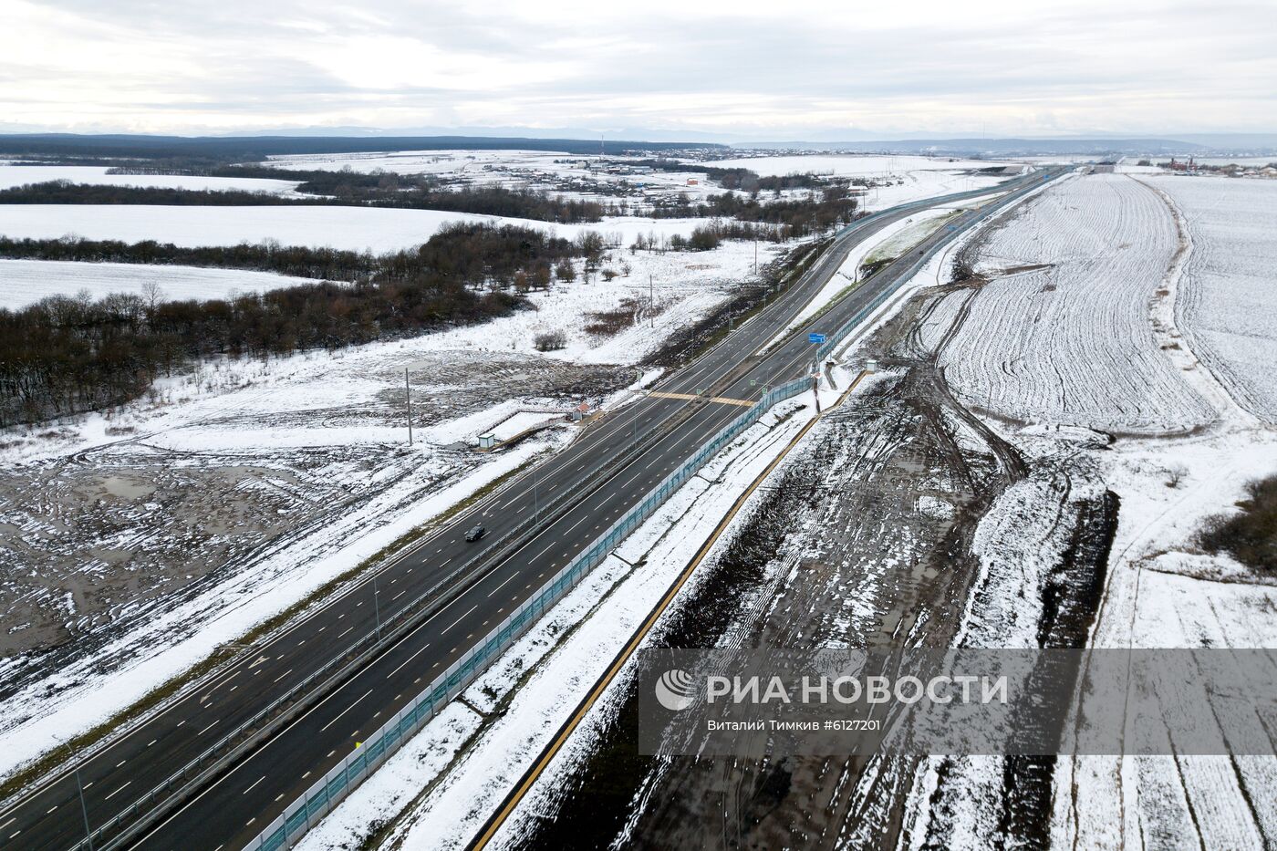 Реконструкция автомобильной дороги "Кавказ" на подъезде к Майкопу