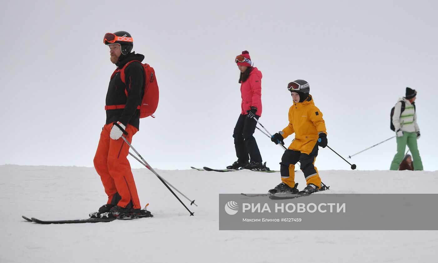 Отдых на горнолыжном курорте "Сорочаны" в Подмосковье