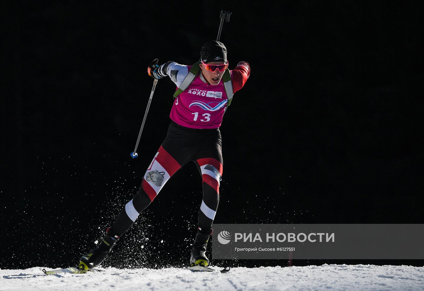 Зимние юношеские Олимпийские игры 2020. Биатлон. Юноши. Индивидуальная гонка