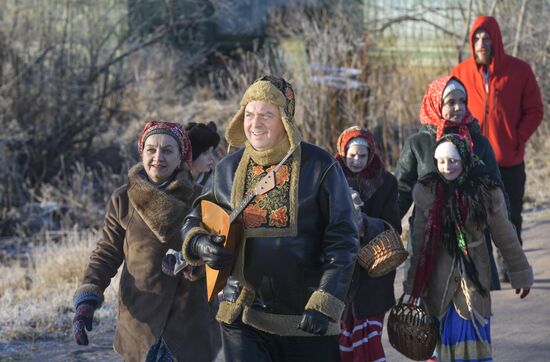 Святки в Ленинградской области