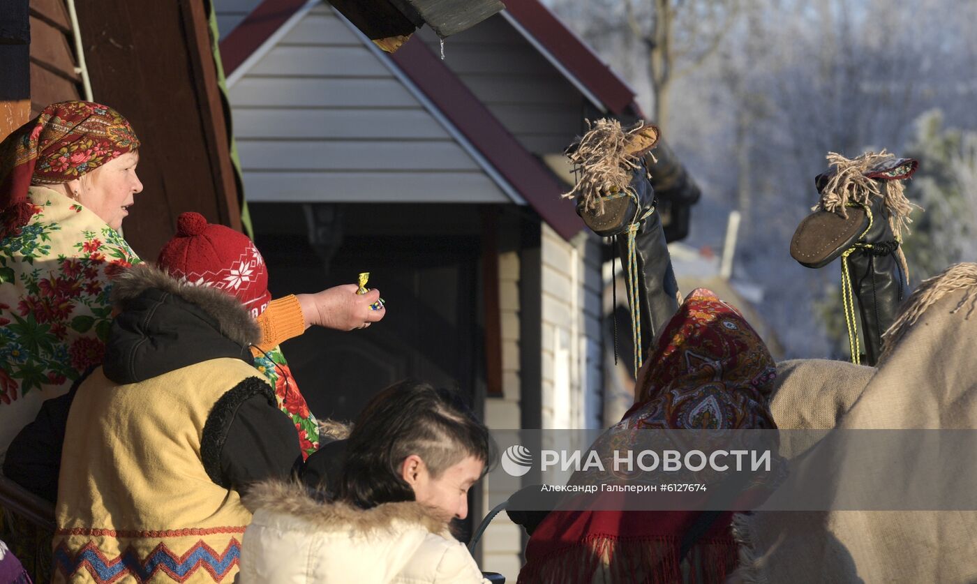 Святки в Ленинградской области