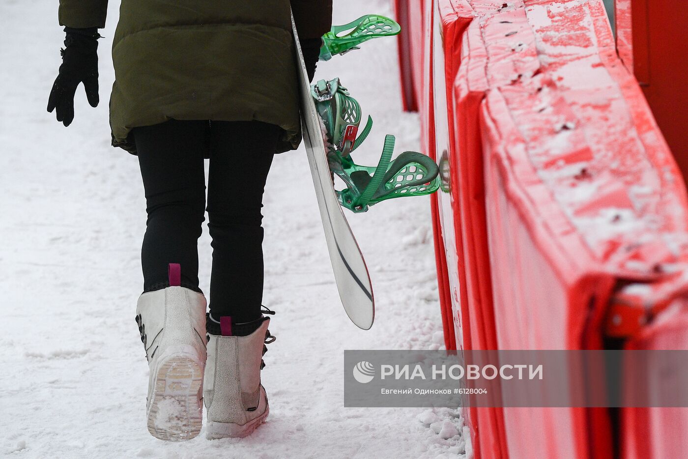 Сноуборд-парк на Новом Арбате