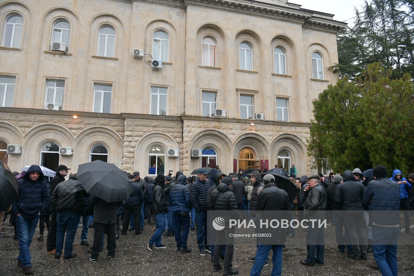 Ситуация в Сухуме после протестов