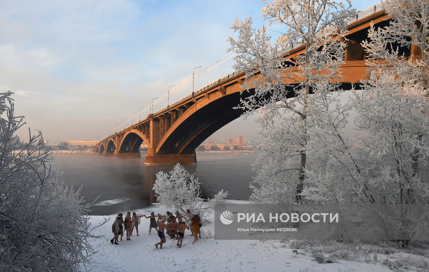 Клуб зимнего плавания в Красноярске