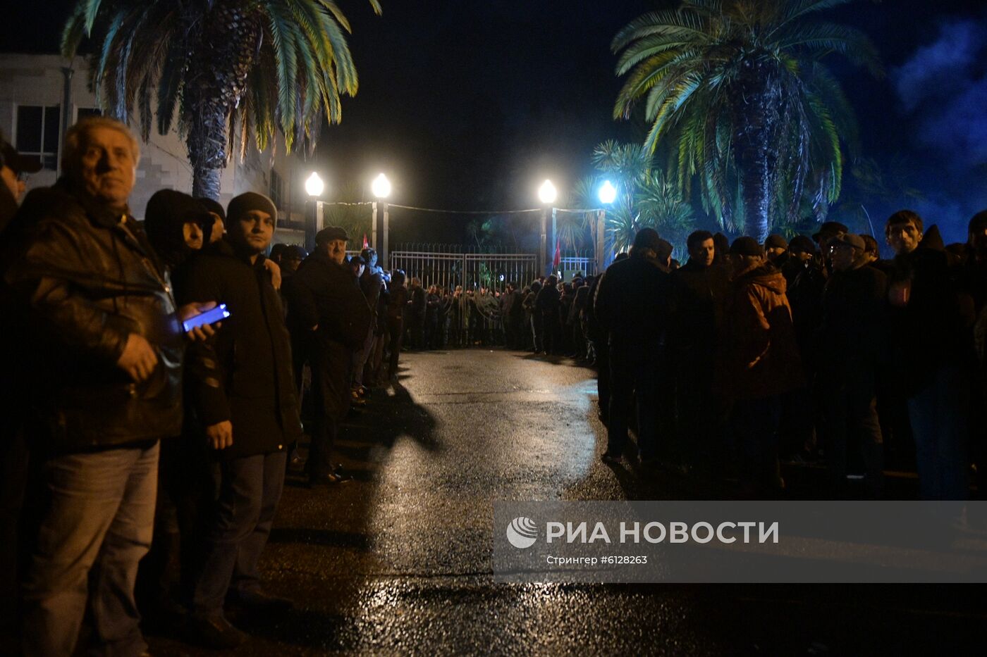 Ситуация в Сухуме после протестов