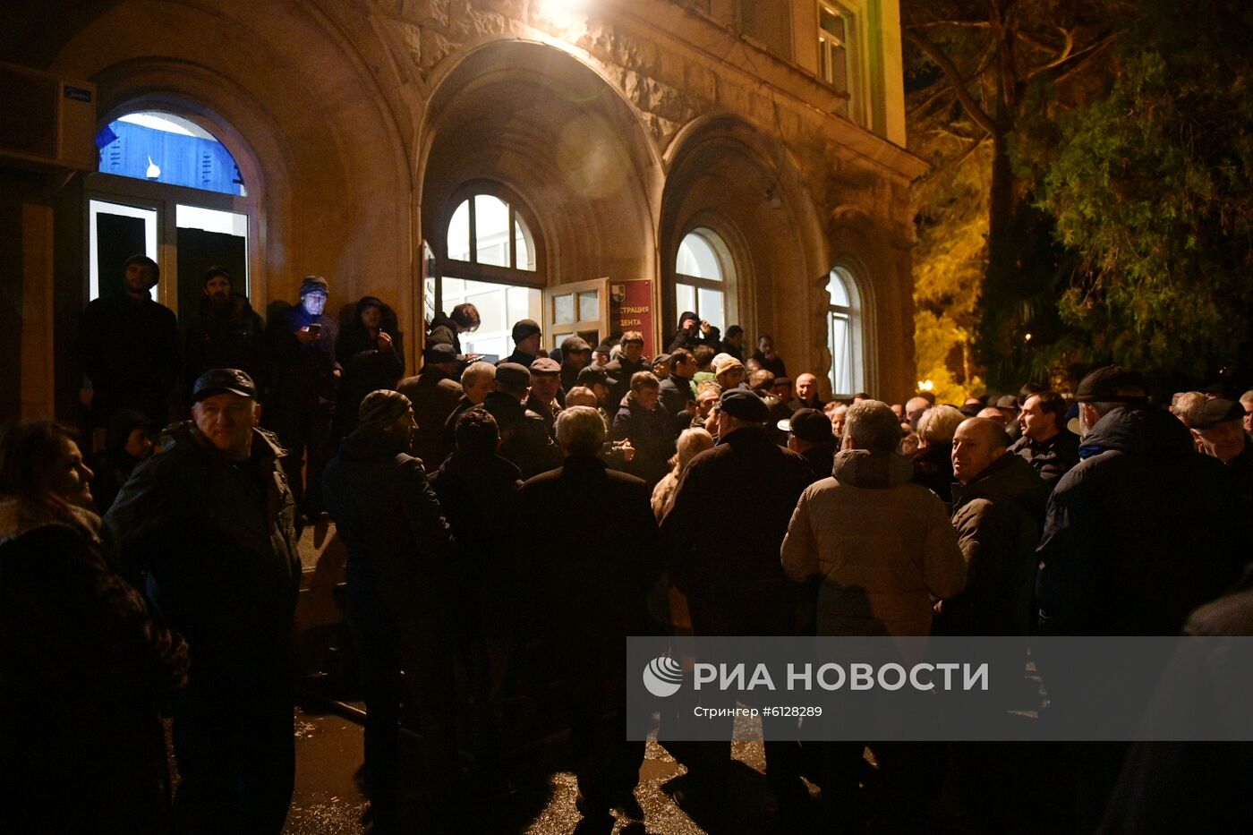 Ситуация в Сухуме после протестов
