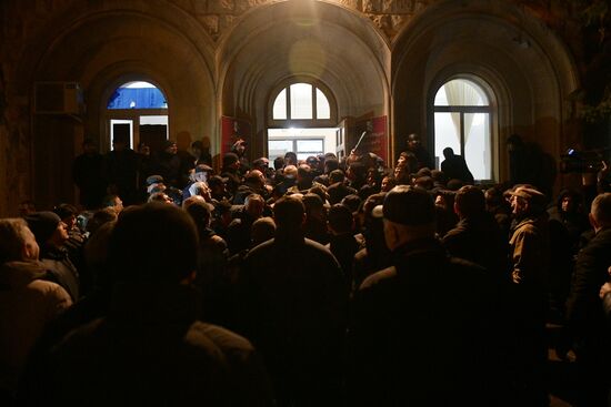 Ситуация в Сухуме после протестов