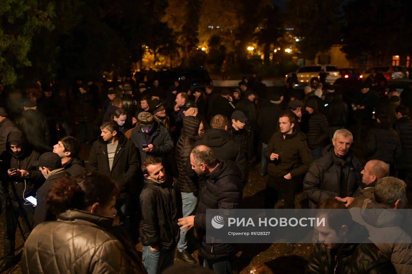 Акция протеста в Абхазии