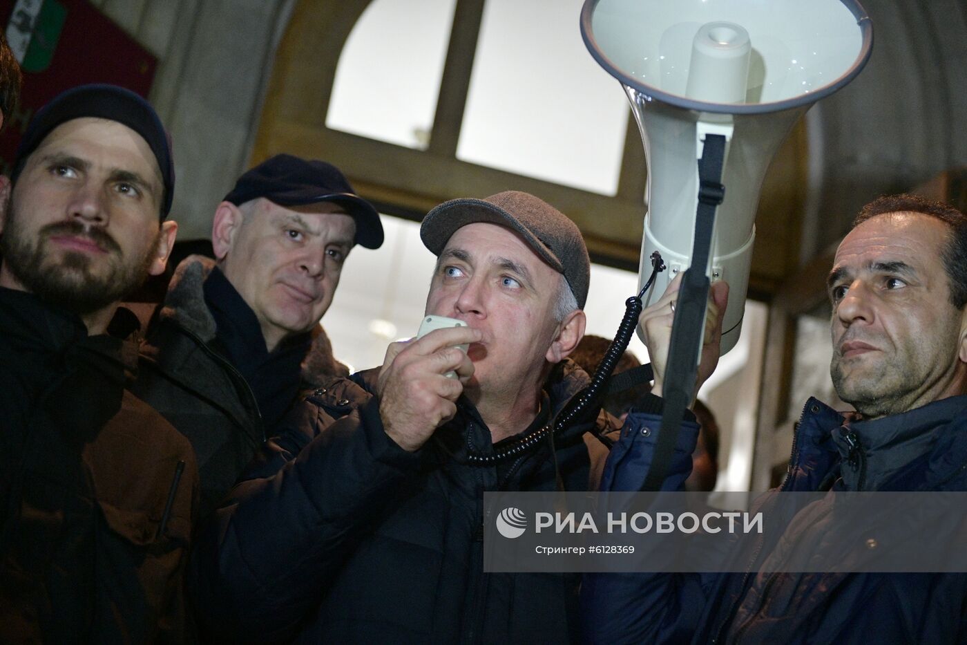 Акция протеста в Абхазии