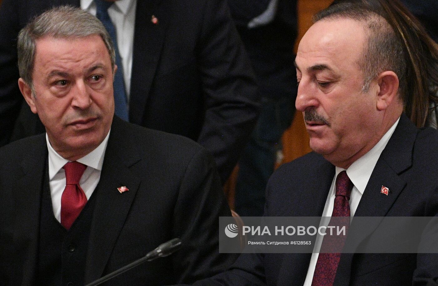Встреча глав МИД и Минобороны России и Турции