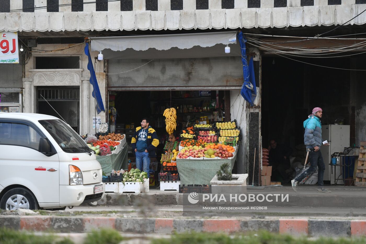 Город Манбидж в Сирии