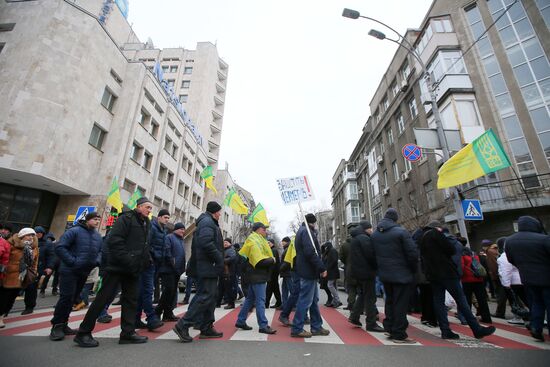 Акция в Киеве против земельной реформы
