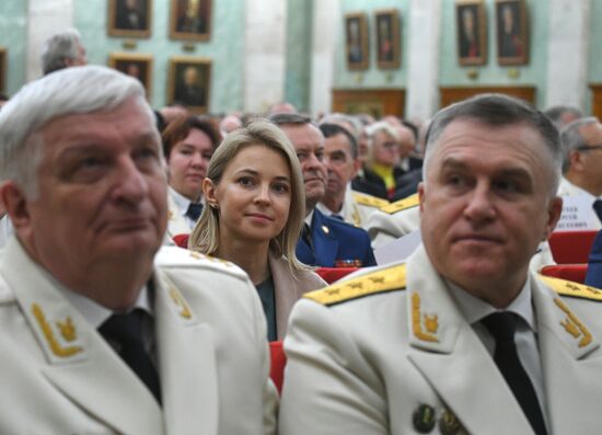 Мероприятие по случаю годовщины образования российской прокуратуры