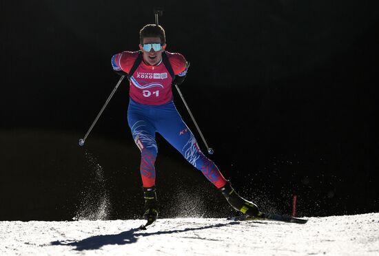 Зимняя юношеская Олимпиада – 2020. Биатлон. Юноши. Спринт