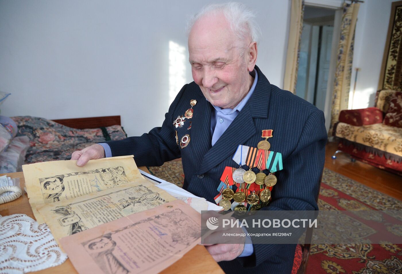 Ветеран Великой Отечественной войны Борис Никитич Бабкин