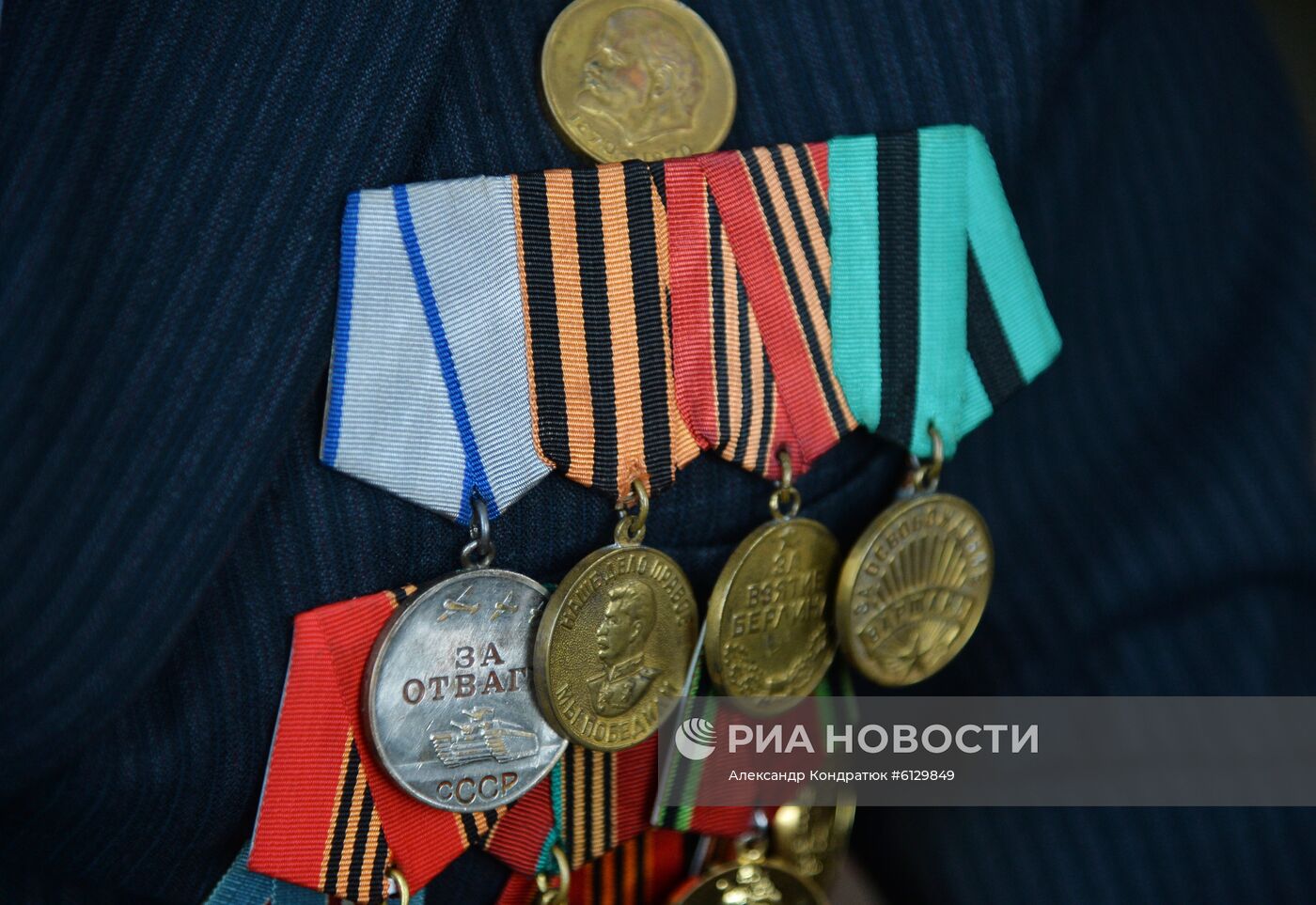 Ветеран Великой Отечественной войны Борис Никитич Бабкин