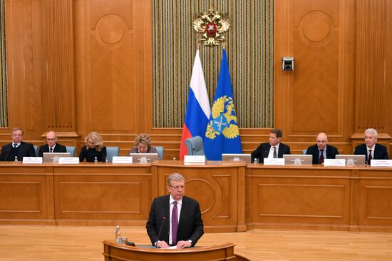 Заседание коллегии Счетной палаты РФ