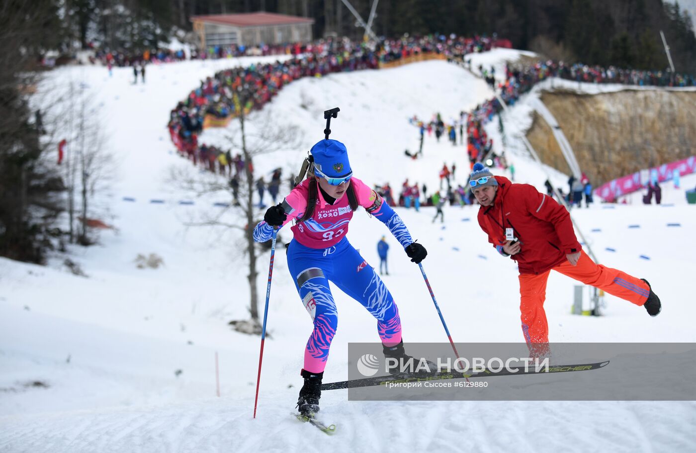 Зимняя юношеская Олимпиада  2020. Биатлон. Девушки. Спринт