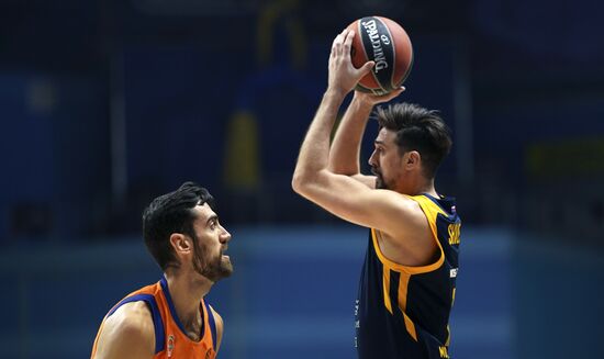 Баскетбол. Евролига. Матч "Химки" - "Валенсия"