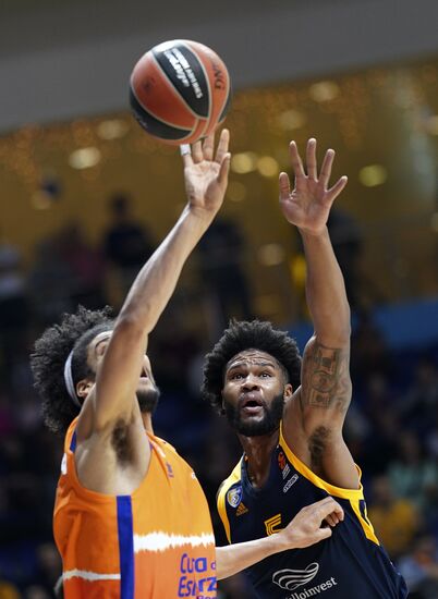 Баскетбол. Евролига. Матч "Химки" - "Валенсия"