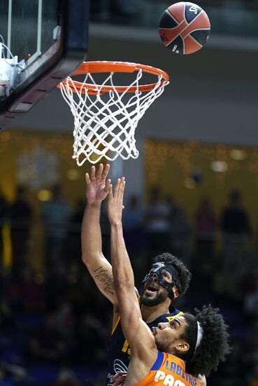 Баскетбол. Евролига. Матч "Химки" - "Валенсия"