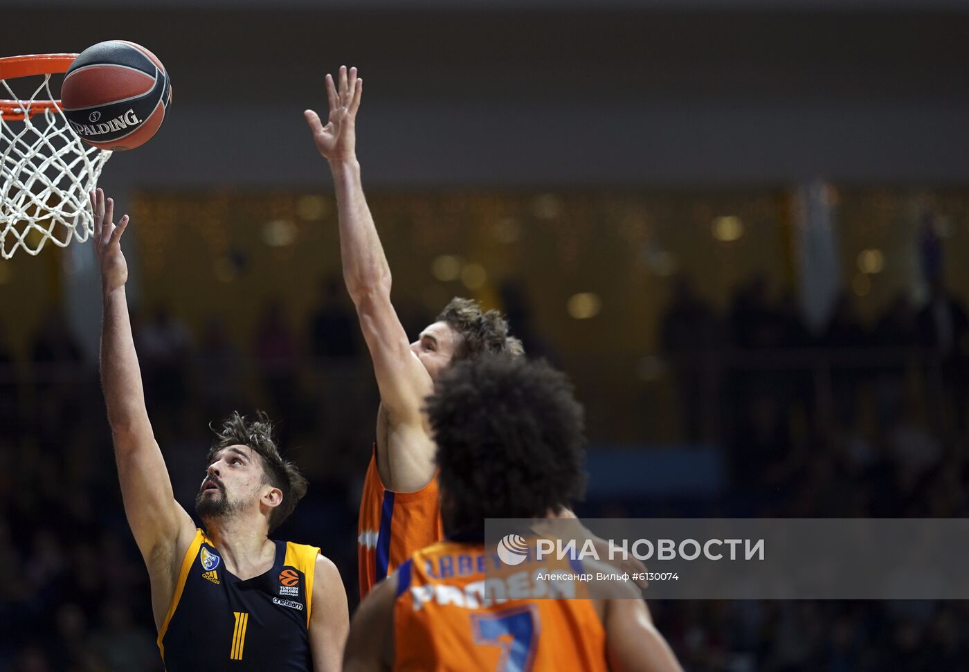 Баскетбол. Евролига. Матч "Химки" - "Валенсия"
