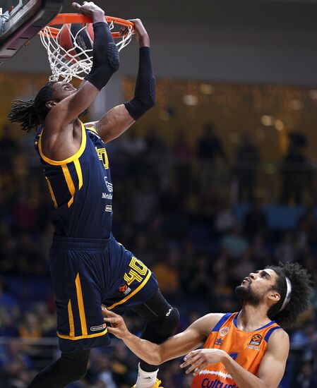 Баскетбол. Евролига. Матч "Химки" - "Валенсия"