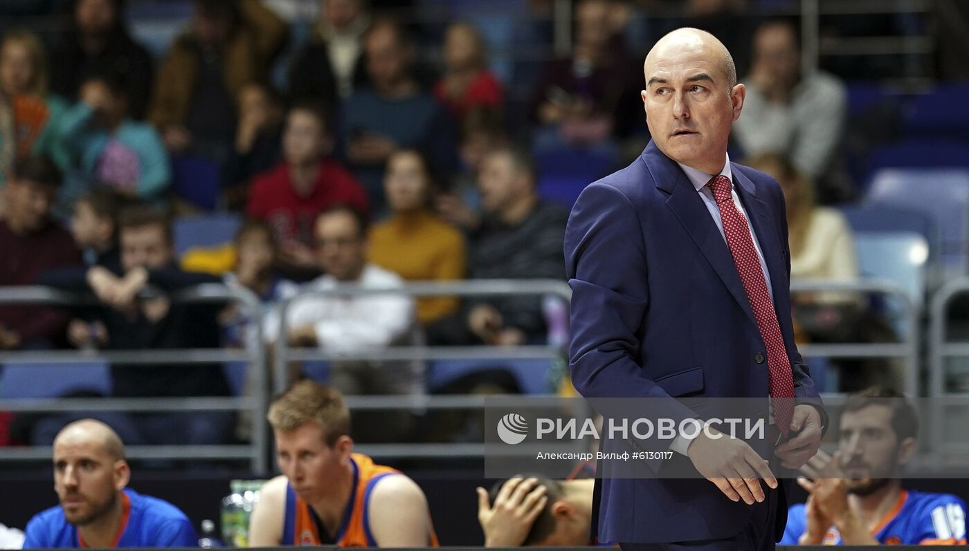 Баскетбол. Евролига. Матч "Химки" - "Валенсия"