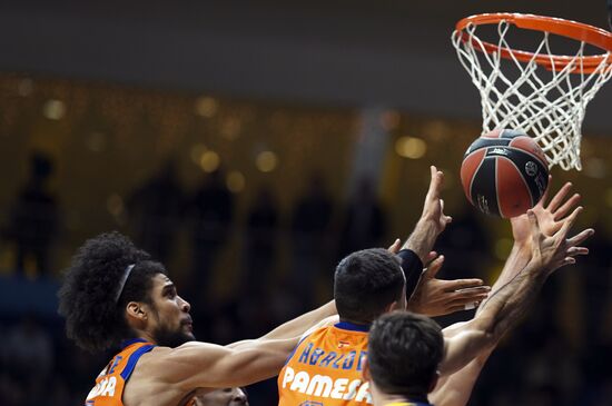 Баскетбол. Евролига. Матч "Химки" - "Валенсия"