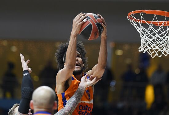 Баскетбол. Евролига. Матч "Химки" - "Валенсия"