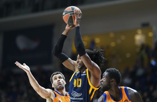 Баскетбол. Евролига. Матч "Химки" - "Валенсия"