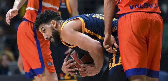 Баскетбол. Евролига. Матч "Химки" - "Валенсия"