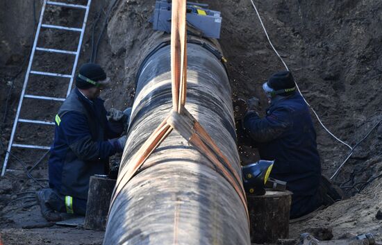 Нефтепровод "Дружба" в Гомельской области