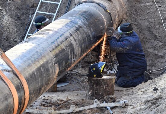 Нефтепровод "Дружба" в Гомельской области