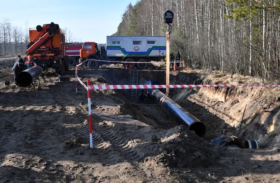 Нефтепровод "Дружба" в Гомельской области