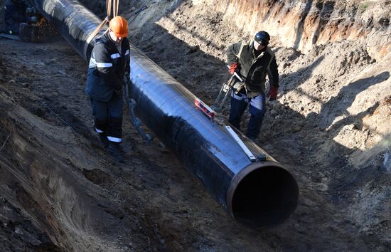 Нефтепровод "Дружба" в Гомельской области