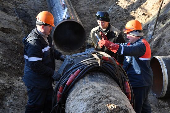 Нефтепровод "Дружба" в Гомельской области