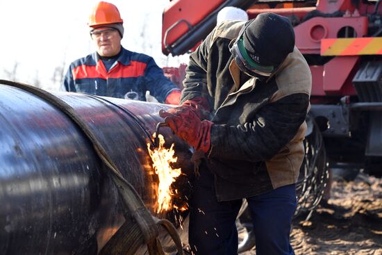 Нефтепровод "Дружба" в Гомельской области