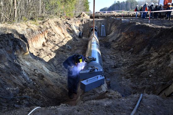 Нефтепровод "Дружба" в Гомельской области