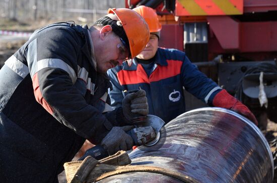 Нефтепровод "Дружба" в Гомельской области