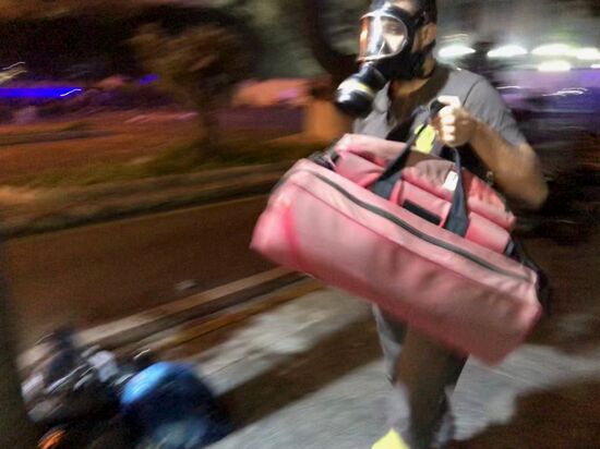 Протестные акции в Бейруте