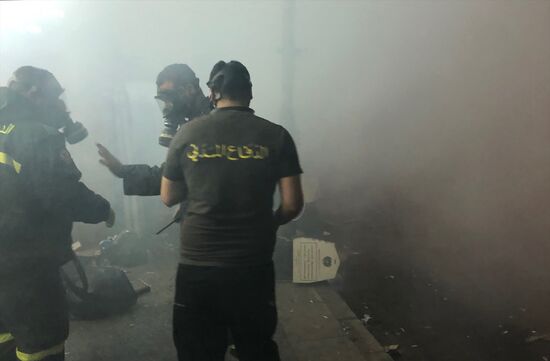 Протестные акции в Бейруте